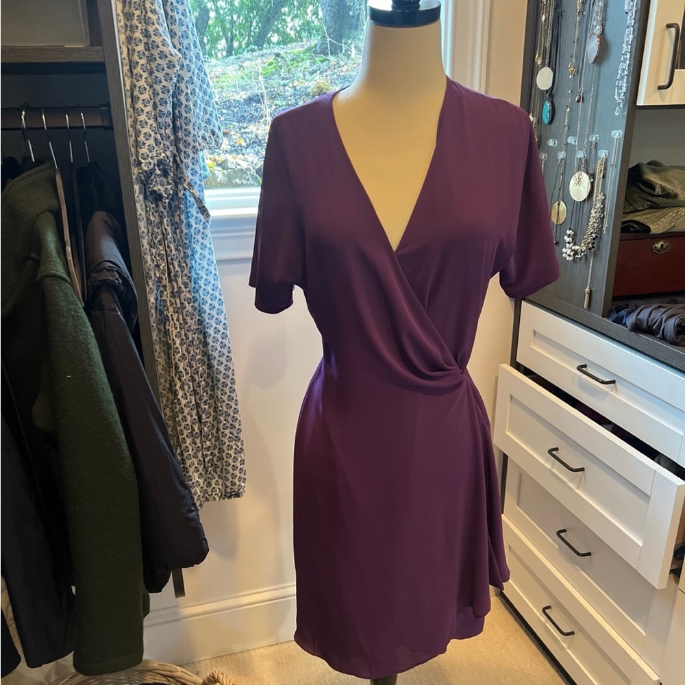 Purple mini dress (size small) from Aritzia. Perfect for any occasion.